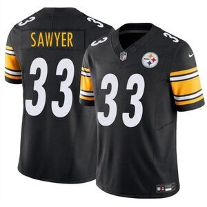 Mens Youths Jack Sawyer Black Jersey Vapor Stitched